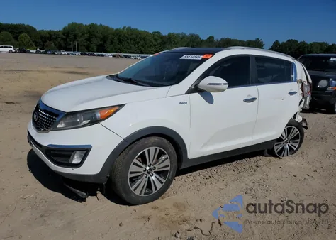 2014 Kia Sportage Ex z USA, uszkodzony, nr VIN KNDPCCAC6E7571295
